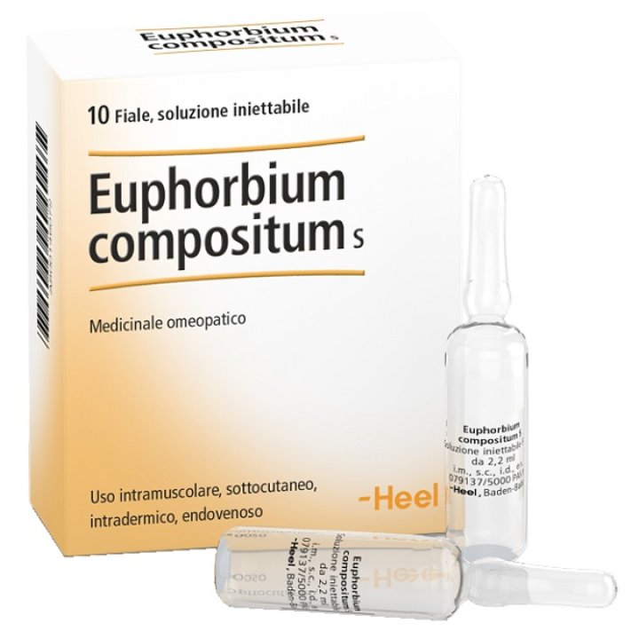 HEEL EUPHORBIUM COMPOSITUM 10 FIALE DA 2,2 ML L\'UNA