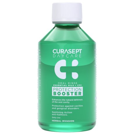 CURASEPT DAYCARE COLLUTORIO PROTECTION BOOSTER HERBAL INVESION 100 ML