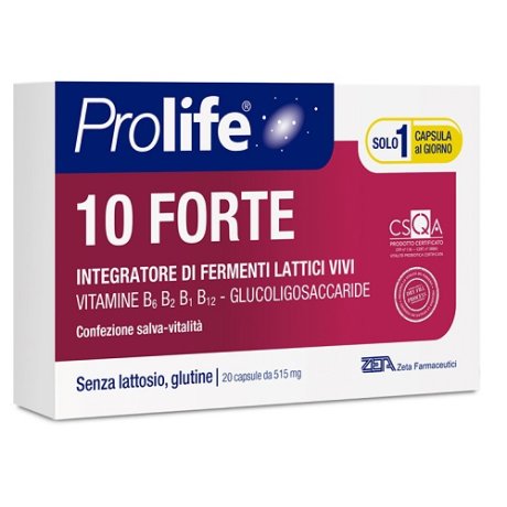 PROLIFE 10 FORTE 20 CAPSULE