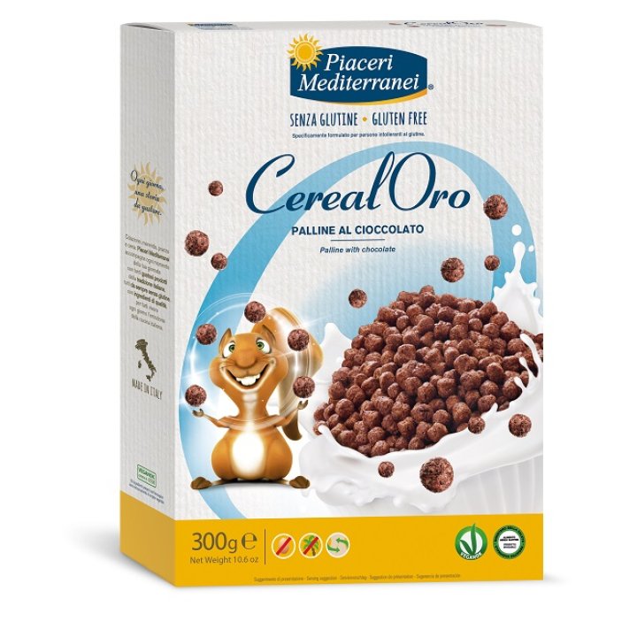 PIACERI MEDITERRANEI CEREALORO PALLINE CIOCCOLATO 300 G