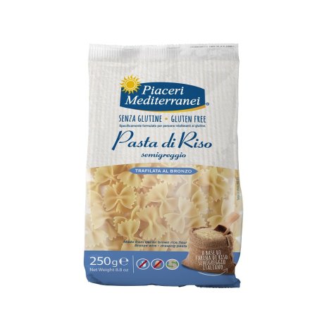 PIACERI MEDITERRANEI PASTA RISO FARFALLE 250 G