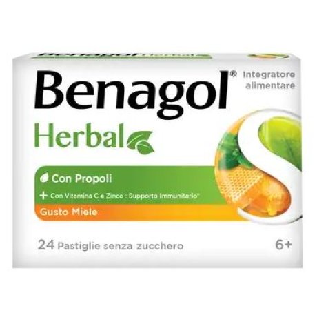 BENAGOL HERBAL MIELE 24 PASTIGLIE