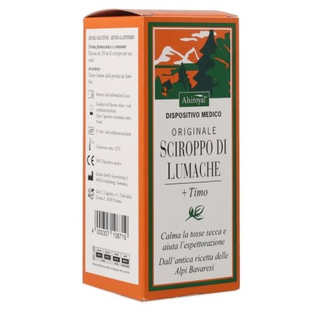 SCIROPPO LUMACHE ORIGINALE ALSITAN 150 ML