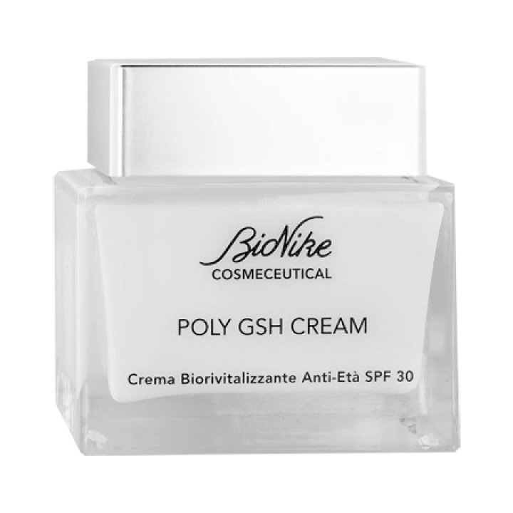 Bionike Cosmeceutical Poly GSH Cream Biorivitalizzante SPF 30 anti età - 50ml