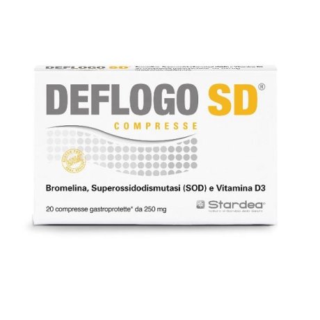 DEFLO SD 20 COMPRESSE GASTROPROTETTE