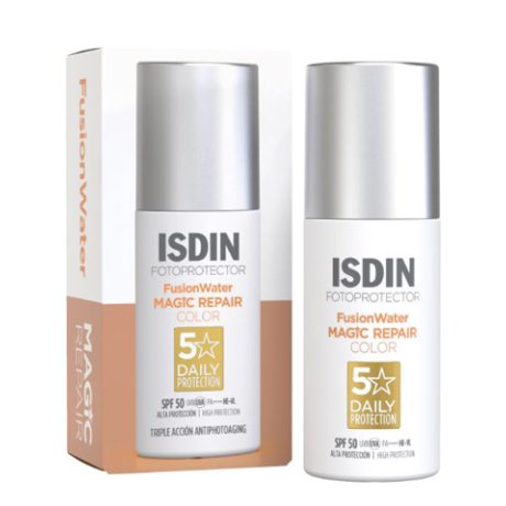 Isdin Fotoprotector Fusion Water Magic Repair Color - 50ml SPF50
