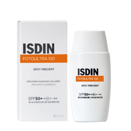 Isdin Fotoultra 100 Spot Prevent Color SPF50+ Solare Viso - 50ml