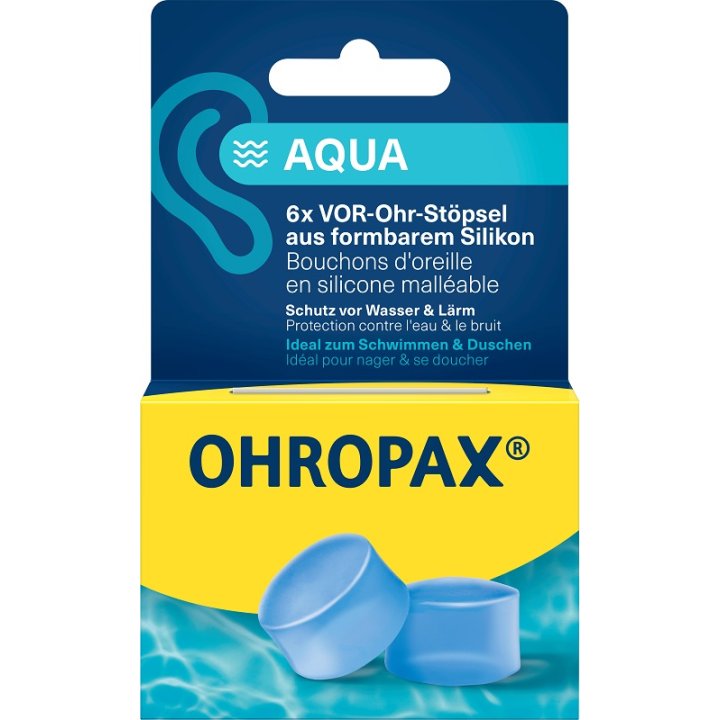 OHROPAX SILICON AQUA AURIC 6PZ OHROPAX SILICON AQUA AURIC 6PZ