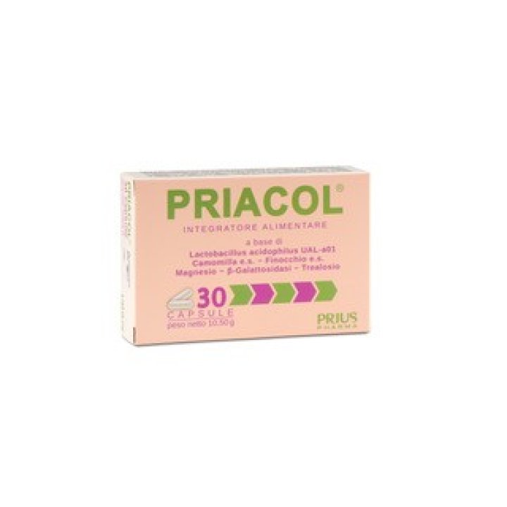 PRIACOL 30 CAPSULE DUE BLISTER DA 15 CAPSULE