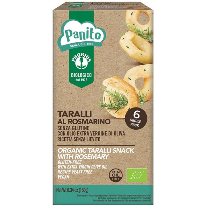 PANITO TARALLI ROSMARINO S/G