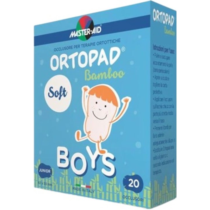 CEROTTO OCULARE PER ORTOTTICA ORTOPAD SOFT BOYS REGULAR 20 PEZZI