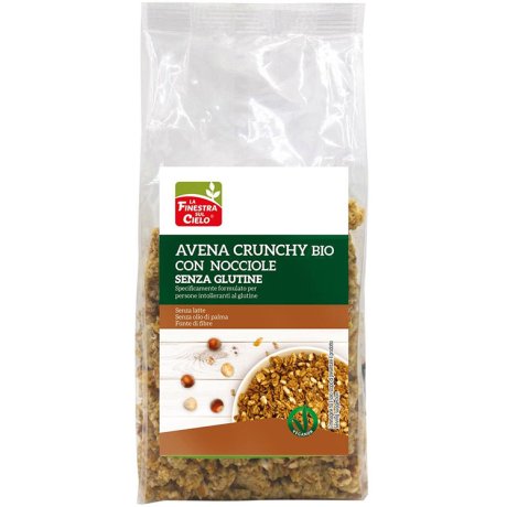 CRUNCHY S/G AVENA NOCCIOLA250G