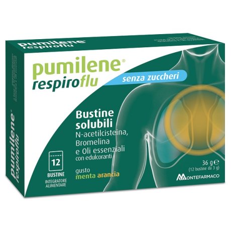 PUMILENE RESP FLU S/Z 12BUST