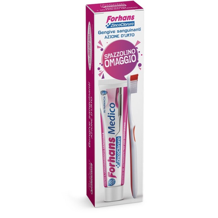 FORHANS DENTIFRICIO MED+SPAZZ FORHANS DENTIFRICIO MED+SPAZZ