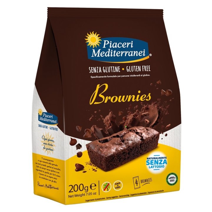PIACERI MEDIT BROWNIES 200G PIACERI MEDIT BROWNIES 200G