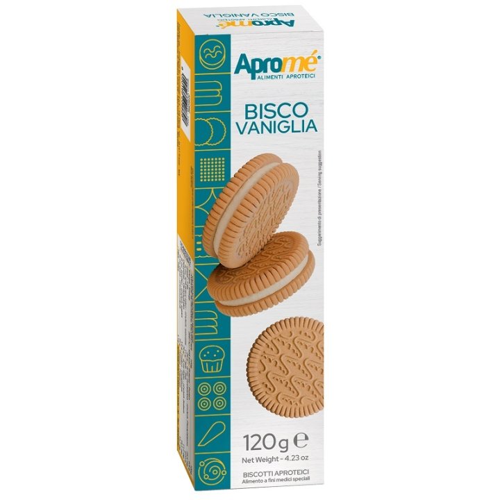 APROME' BISCO VANIGLIA 120 G APROME' BISCO VANIGLIA 120 G
