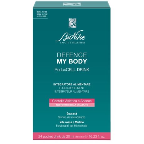 DEFENCE MY BODY REDUXCELL DRINK 24 POCKET DRINK