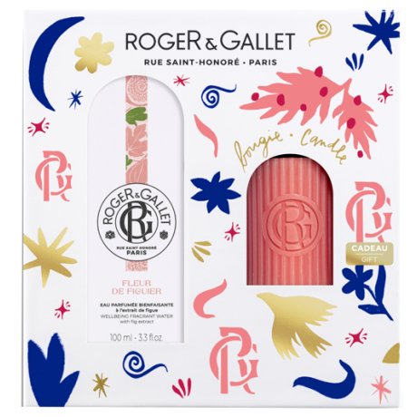 ROGER&GALLET SET NATALE FDF EAU DE TOILETTE 100 ML + CANDELA