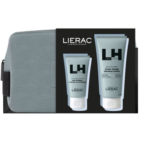 LIERAC TROUSSE NATALE UOMO GEL IDRATANTE 50 ML + GEL DOCCIA200 ML 2024