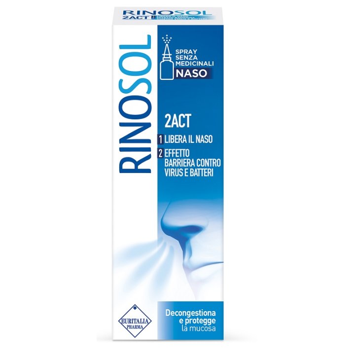 RINOSOL 2ACT SPRAY NASALE 15ML