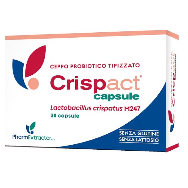 CRISPACT 30 capsule - integratore di fermenti lattici alimentare 