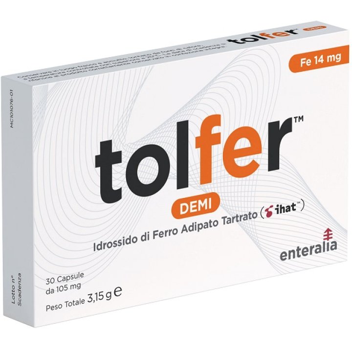 TOLFER DEMI 14MG 30CPS