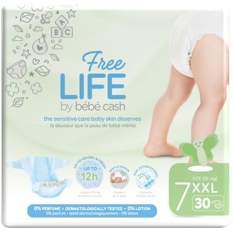 FREELIFE BEBECASH XXL TG7 30PZ
