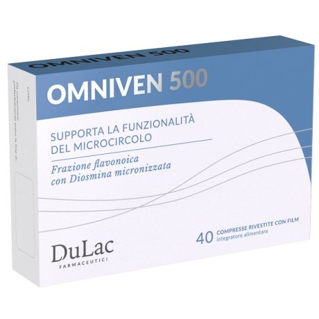 OMNIVEN 500 40 COMPRESSE OMNIVEN 500 40 COMPRESSE