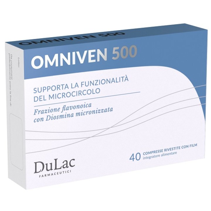 OMNIVEN 500 40 COMPRESSE OMNIVEN 500 40 COMPRESSE