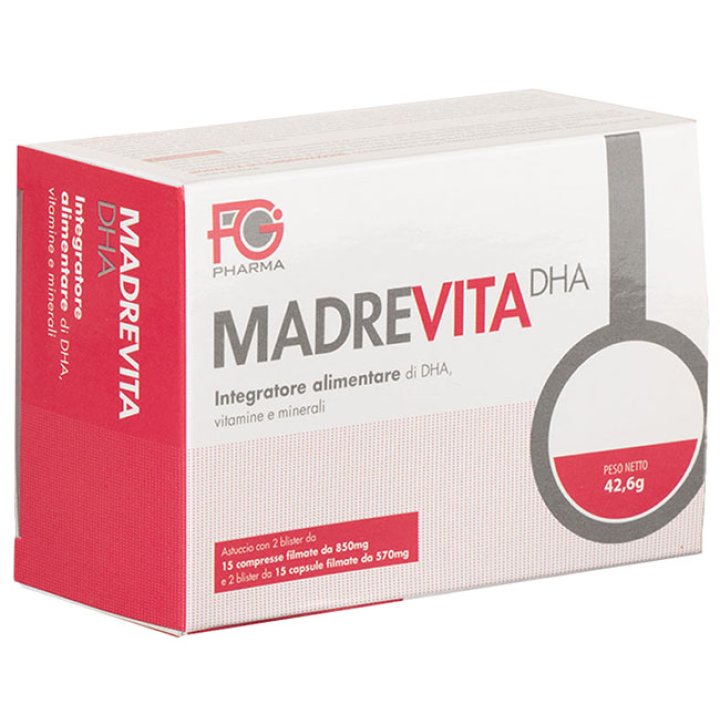 MADREVITA DHA 30CPR+30CPS MADREVITA DHA 30CPR+30CPS