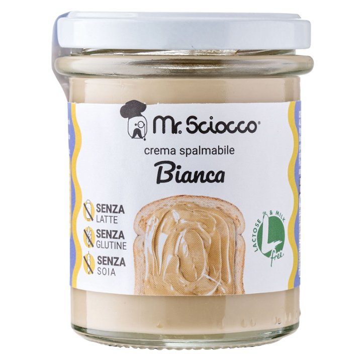 MR SCIOCCO CREMA SPALMABILE BIANCA VEGAN 200 G
