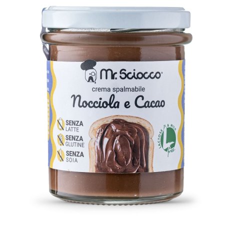 MR SCIOCCO CREMA SPALMABILE NOCCIOLA E CACAO VEGAN 200 G