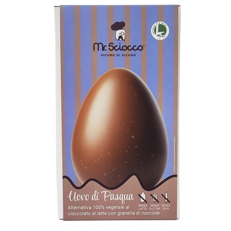 MR SCIOCCO UOVO DI PASQUA LATTE VEGAN E NOCCIOLA 300 G