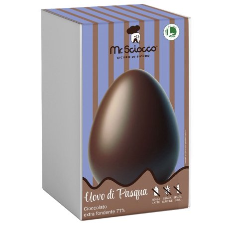 MR SCIOCCO UOVO DI PASQUA FONDENTE 71% IN SCATOLA 300 G