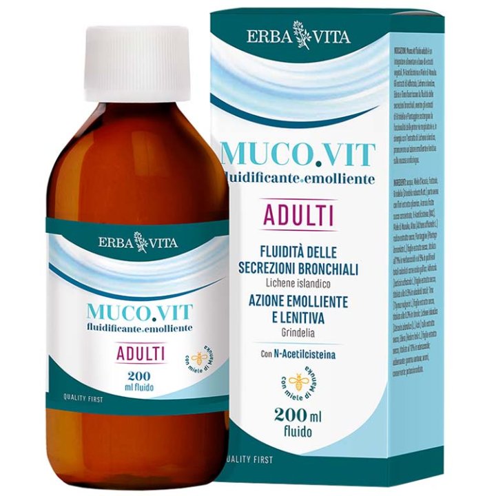 MUCOVIT FLUIDO ADULTI 200 ML