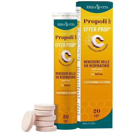 PROPOLI EVSP EFFER PROP 20 COMPRESSE EFFERVESCENTI