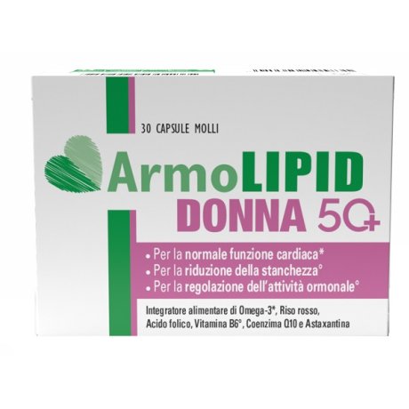 ARMOLIPID DONNA 50+ 30 CAPSULE MOLLI