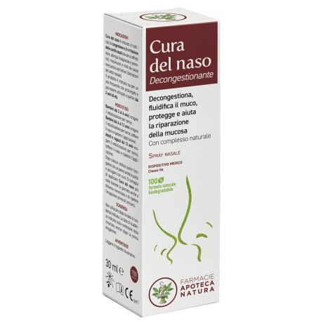 CURA DEL NASO DECONGESTIONANTE SPRAY 30 ML CURA DEL NASO DECONGESTIONANTE SPRAY 30 ML