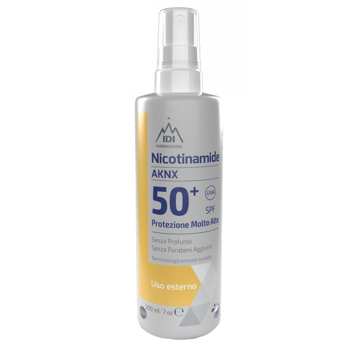 IDI Farmaceutici Nicotinamide AKNX SPF50+ 200 ml