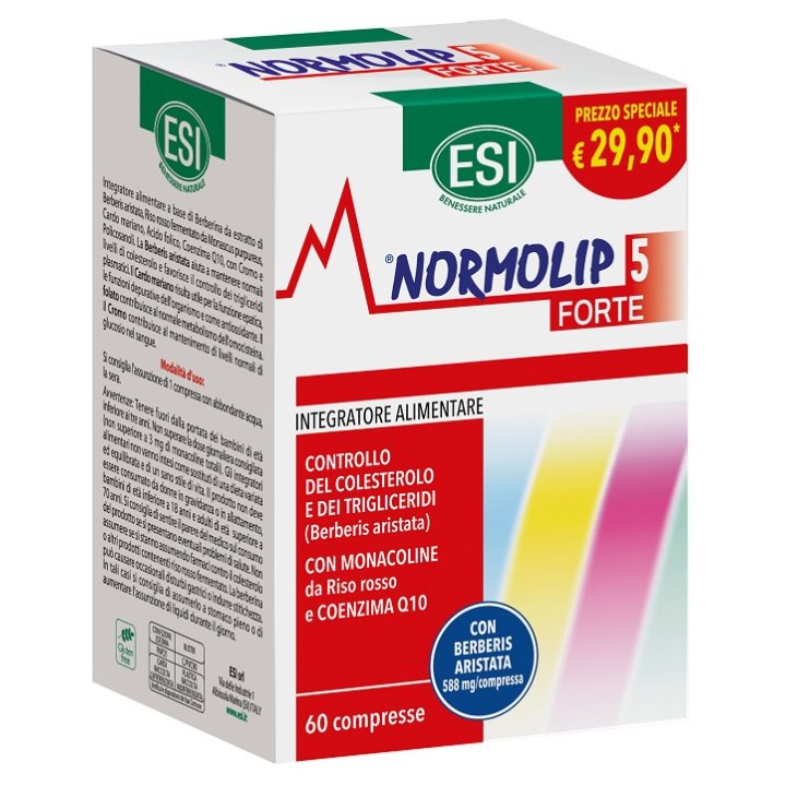 ESI NORMOLIP 5 FORTE OFFERTA 60 COMPRESSE