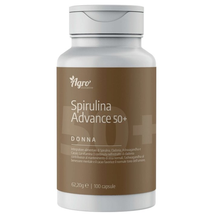 SPIRULINA ADVANCE 50+ DONNA 100 CAPSULE