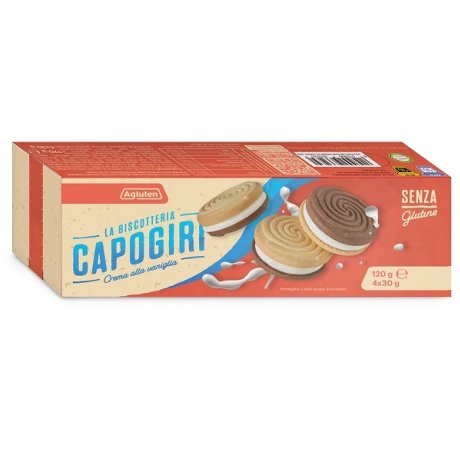 AGLUTEN CAPOGIRI CREMA VANIGLIA 120 G