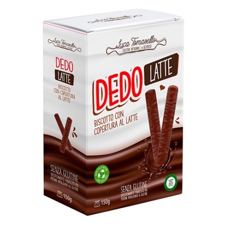 DEDO LATTE BISCOTTO COPERTURA LATTE 150 G