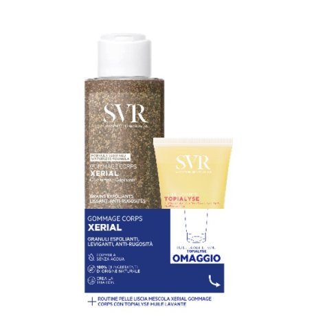 XERIAL SET 1 GOMMAGE CORPS + 1 TOPIALYSE HUILE LAVANTE