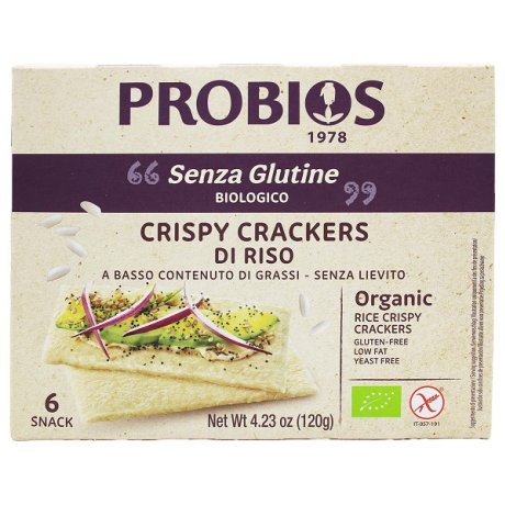 CRISPY CRACKERS RISO 6PZ 20G