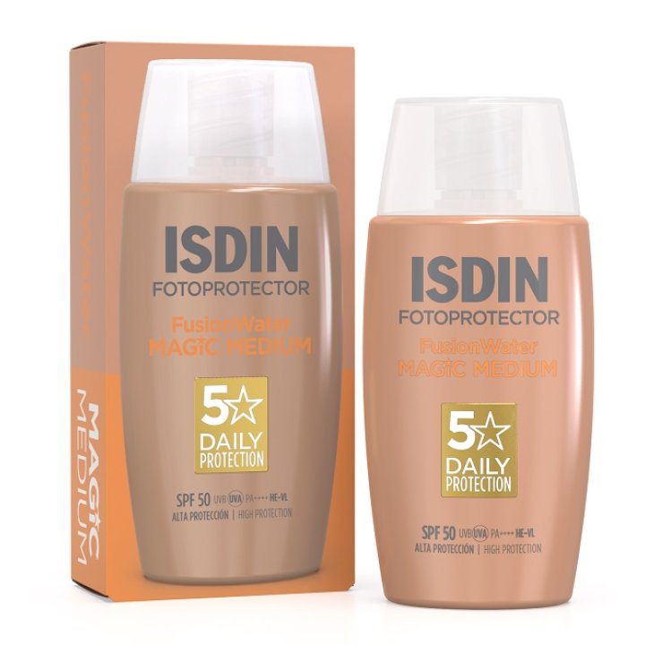 ISDIN Fotoprotector - Fusion Water Magic Medium SPF50 Protezione Colorata - 50ml ISDIN Fotoprotector - Fusion Water Magic Medium SPF50 Protezione Colorata - 50ml