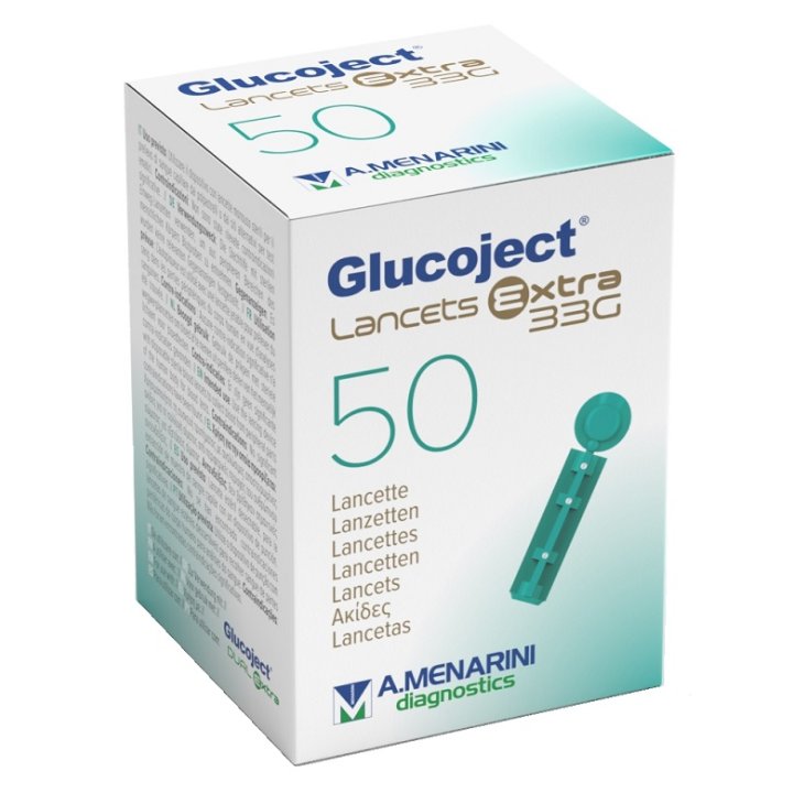 GLUCOJECT LANCETS EX G33 50PZ GLUCOJECT LANCETS EX G33 50PZ