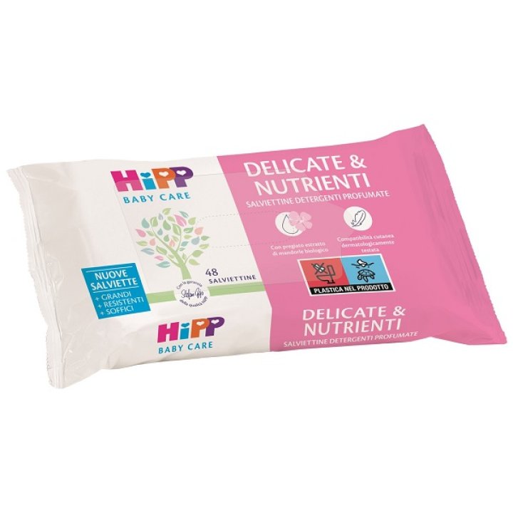 HIPP SALVIETTINE DEL&NUTR 48PZ HIPP SALVIETTINE DEL&NUTR 48PZ