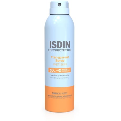 ISDIN Fotoprotector Transparent Spray Wet Skin SPF 30 250 ml