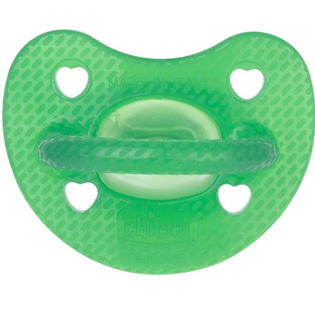 CHICCO GOMMOTTO LUXE FLUO 6-16 VERDE 1 PEZZO